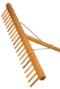 Wooden rake deals